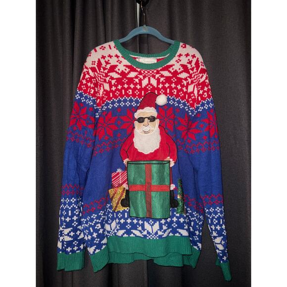 Ugly Christmas Sweater Xmas Size XL - Picture 1 of 3